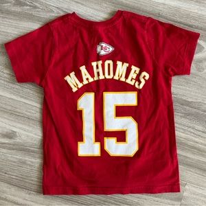 Kansas City Chiefs Patrick Mahomes youth jersey T-shirt